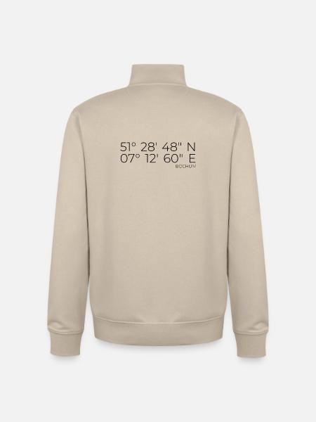 coordinates Bochum - Unisex Organic Zip Sweatshirt by Stanley/Stella - desert dust