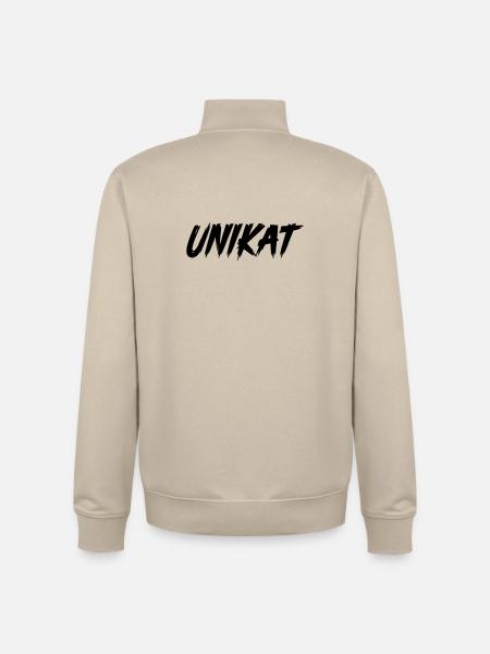 unikat - Unisex Organic Zip Sweatshirt von Stanley/Stella - Cremebeige