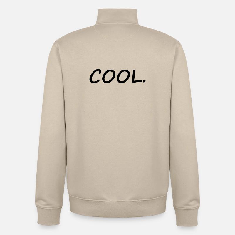 COOL - Unisex Organic Zip Sweatshirt von Stanley/Stella - Cremebeige