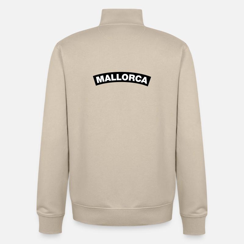 Majorca - Unisex Organic Zip Sweatshirt by Stanley/Stella - desert dust