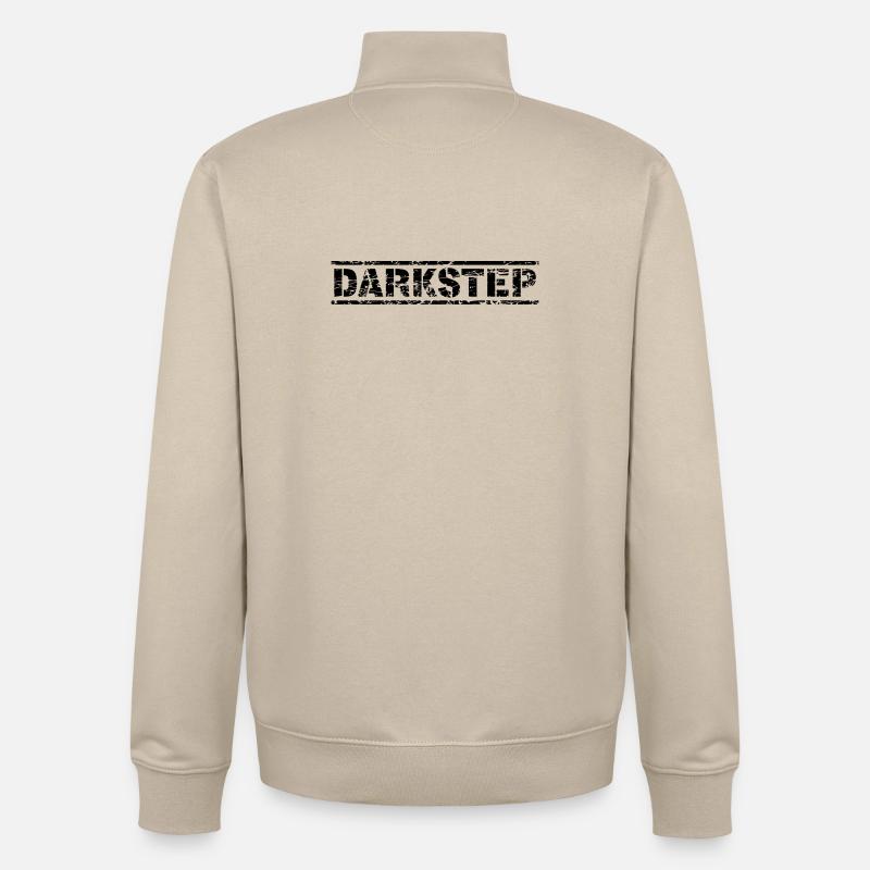 Darkstep - Unisex Organic Zip Sweatshirt by Stanley/Stella - desert dust