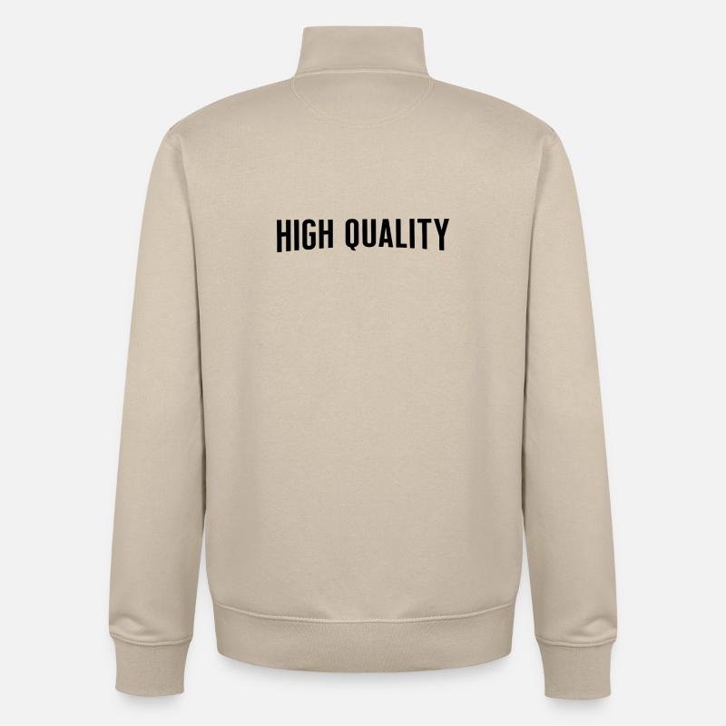 high quality - Unisex Organic Zip Sweatshirt by Stanley/Stella - desert dust