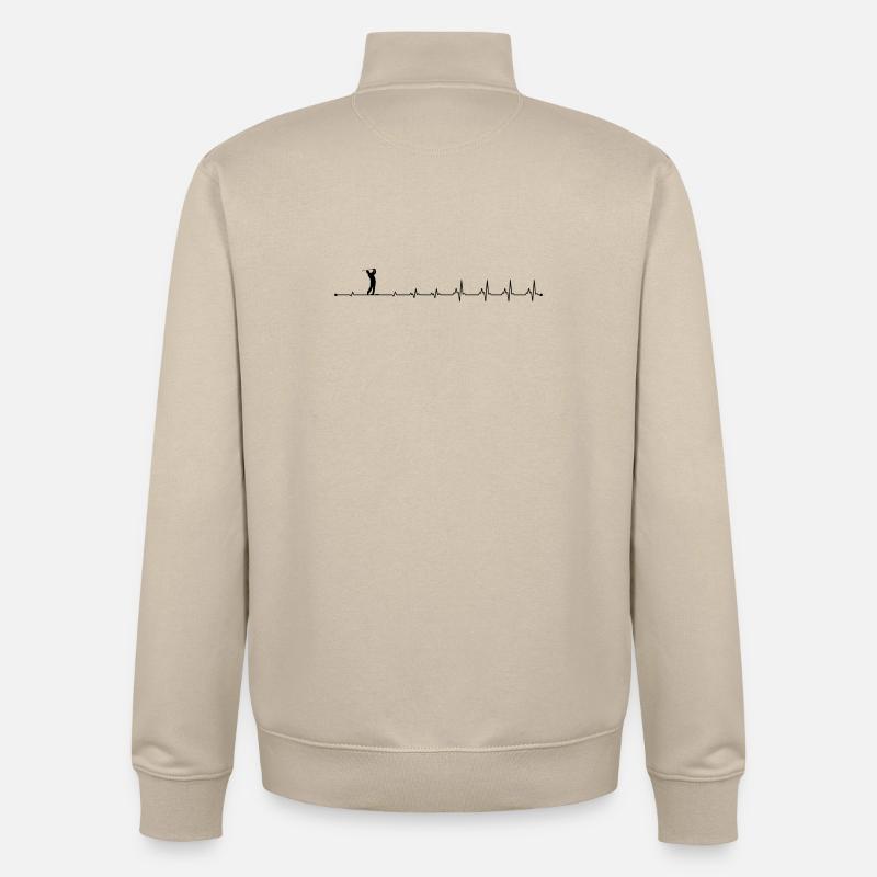 error - Unisex Organic Zip Sweatshirt by Stanley/Stella - desert dust