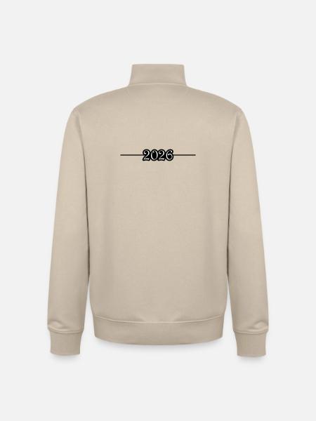 2026 Line - Unisex Organic Zip Sweatshirt by Stanley/Stella - desert dust
