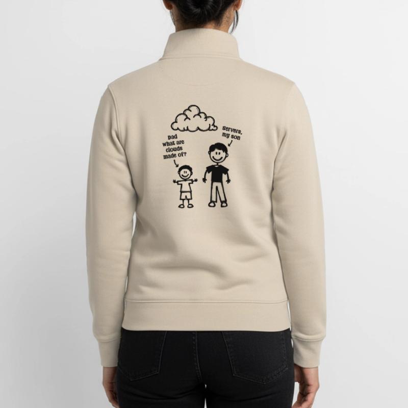 Bugfixing Skripting Statement Developer Bugs Unisex Organic Zip Sweatshirt by Stanley/Stella