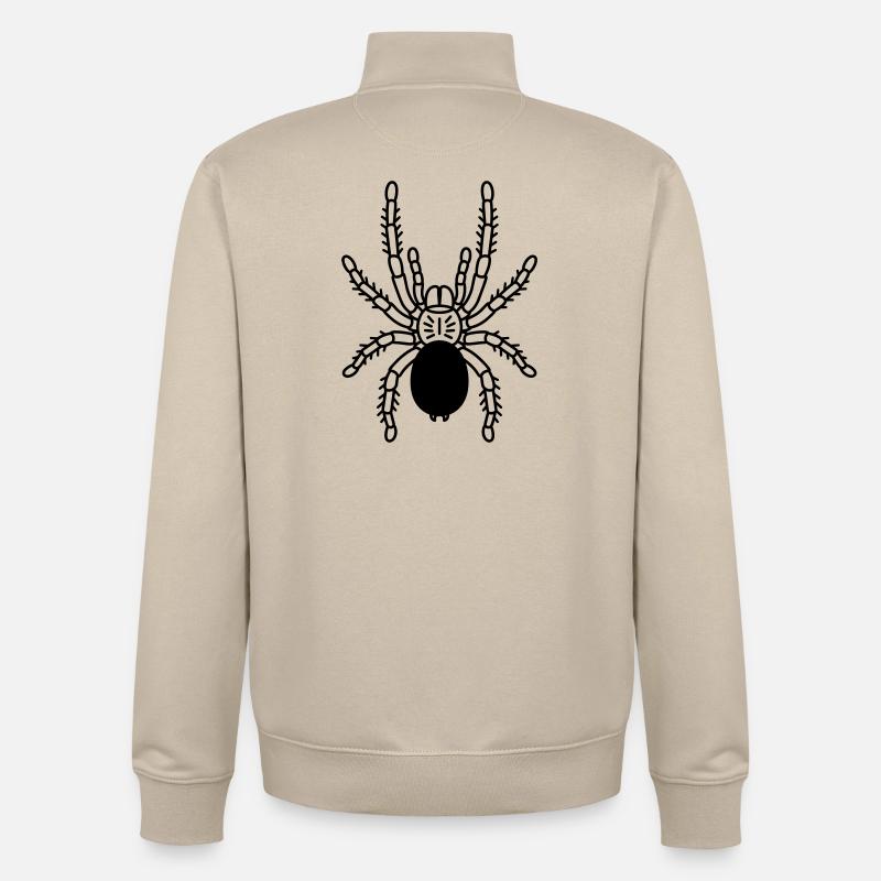 Tarantel Tarantel - Unisex Organic Zip Sweatshirt von Stanley/Stella - Cremebeige