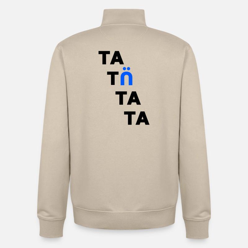 tatuetata - Unisex Organic Zip Sweatshirt von Stanley/Stella - Cremebeige