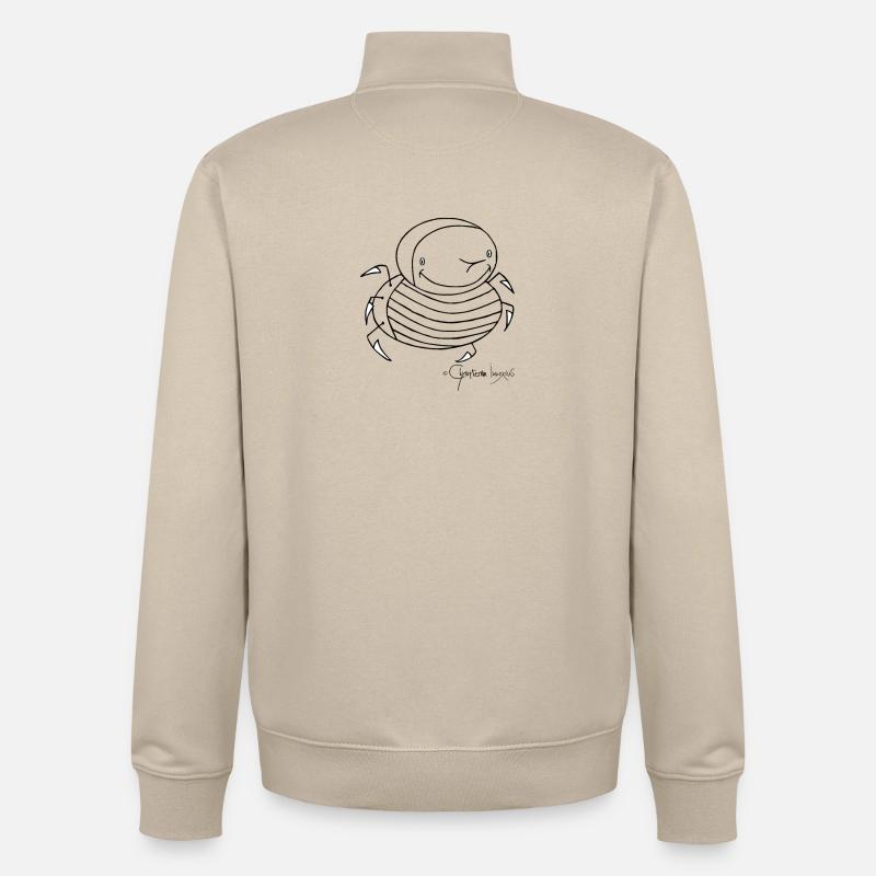 Stachelkäfer - Coleopter Aculaeus - Unisex Organic Zip Sweatshirt von Stanley/Stella - Cremebeige