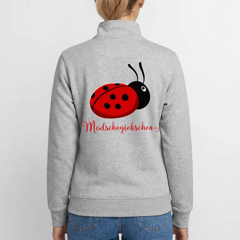 Modschegiebchen Ladybug Saxon Gift Idea Unisex Organic Zip Sweatshirt by Stanley/Stella