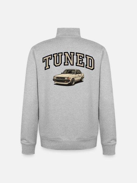 KNOWN - Unisex Organic Zip Sweatshirt by Stanley/Stella - heather grey