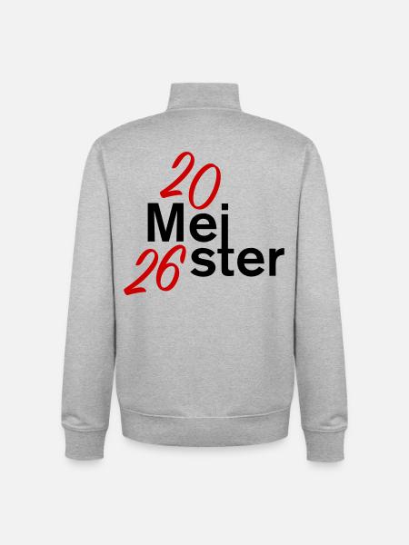 Champion 2026 Championship - Unisex Organic Zip Sweatshirt by Stanley/Stella - heather grey
