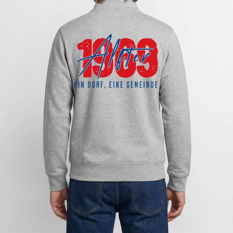 1969 Alfter Ein Dorf eine Gemeinde Unisex Organic Zip Sweatshirt by Stanley/Stella