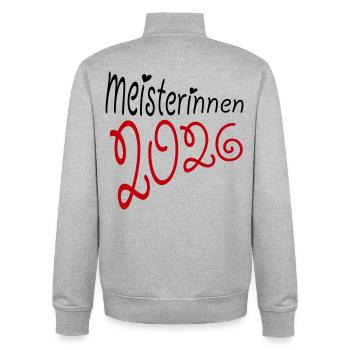 Champion 2026 Champion - Unisex Organic Zip Sweatshirt by Stanley/Stella - heather grey - Back - AI Model Male 185 light (185cm)