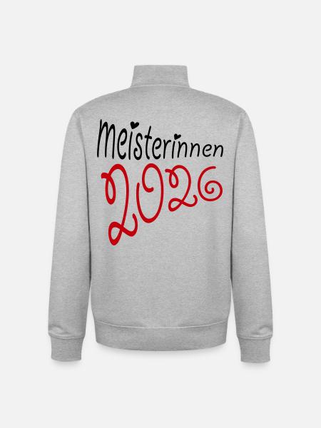 Champion 2026 Champion - Unisex Organic Zip Sweatshirt by Stanley/Stella - heather grey