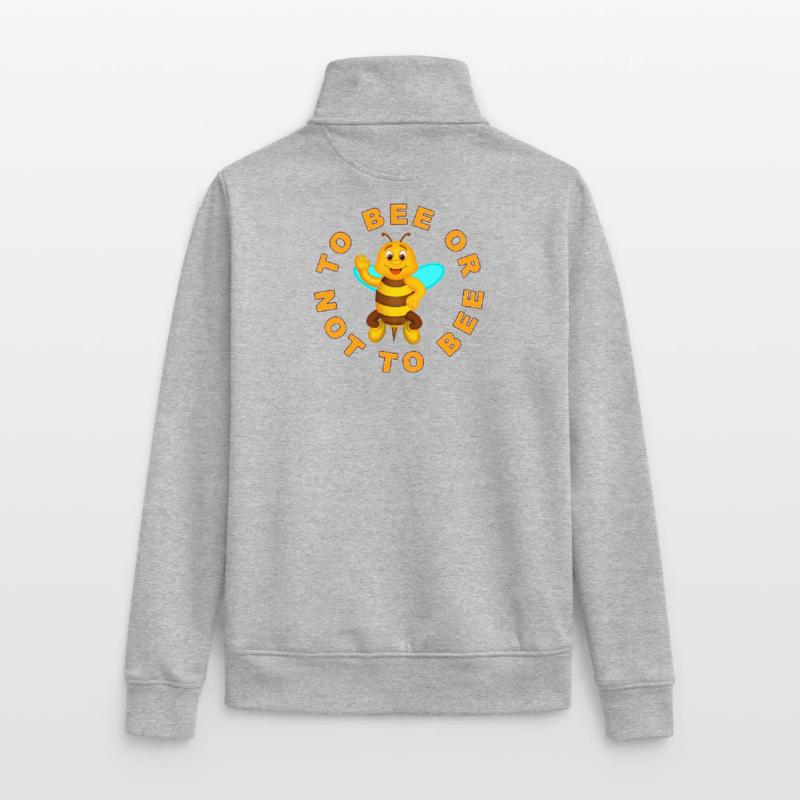 Biene oder nicht Biene Unisex Organic Zip Sweatshirt von Stanley/Stella