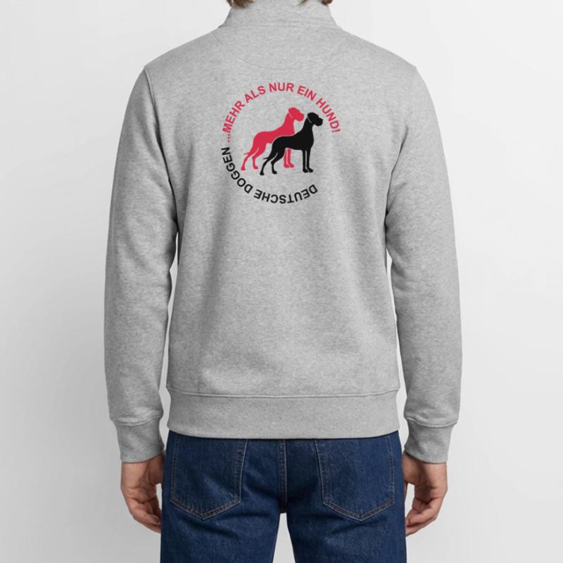 German mastiffs - More than just a dog Unisex Organic Zip Sweatshirt by Stanley/Stella