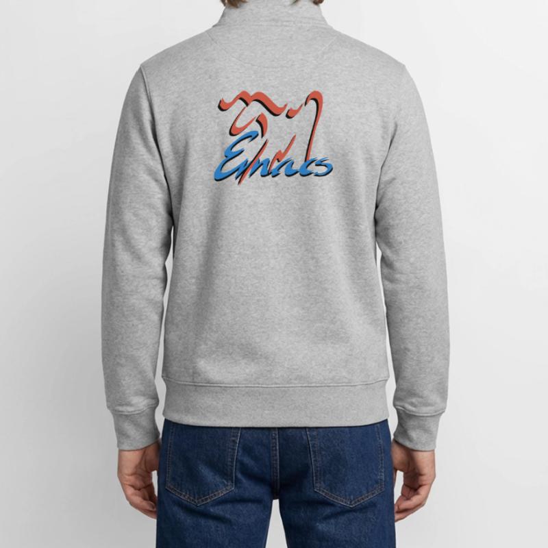 Emacs Programmierung Linux Unisex Organic Zip Sweatshirt von Stanley/Stella