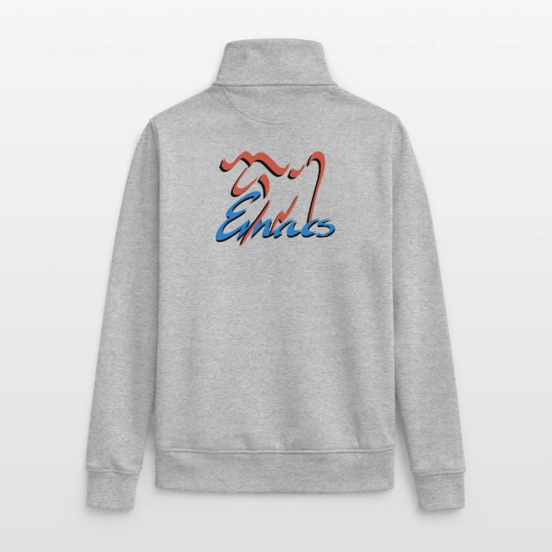 Emacs Programmierung Linux Unisex Organic Zip Sweatshirt von Stanley/Stella