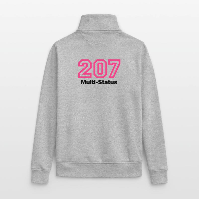 Error 207 | Fehler | Errormessage Sweat zippé unisexe en coton bio Stanley/Stella