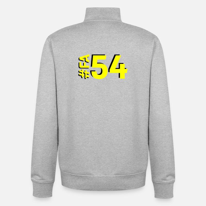 FA54 - Sweat zippé unisexe en coton bio Stanley/Stella - gris chiné