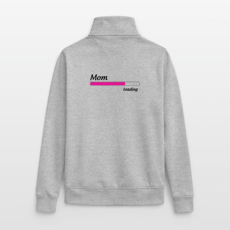 Maman loading... Please Wait - Future Mère Sweat zippé unisexe en coton bio Stanley/Stella