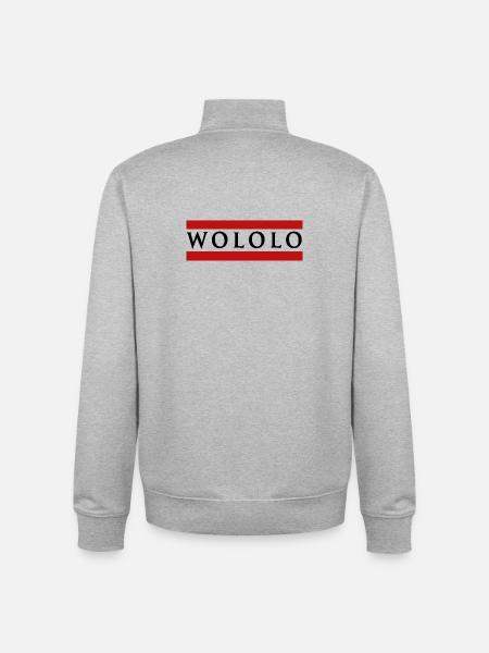 Wololo - 2 - Mobii_3 Gamer Edition - Unisex Organic Zip Sweatshirt by Stanley/Stella - heather grey