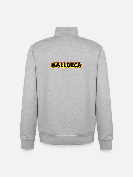 Majorca - Unisex Organic Zip Sweatshirt by Stanley/Stella - heather grey