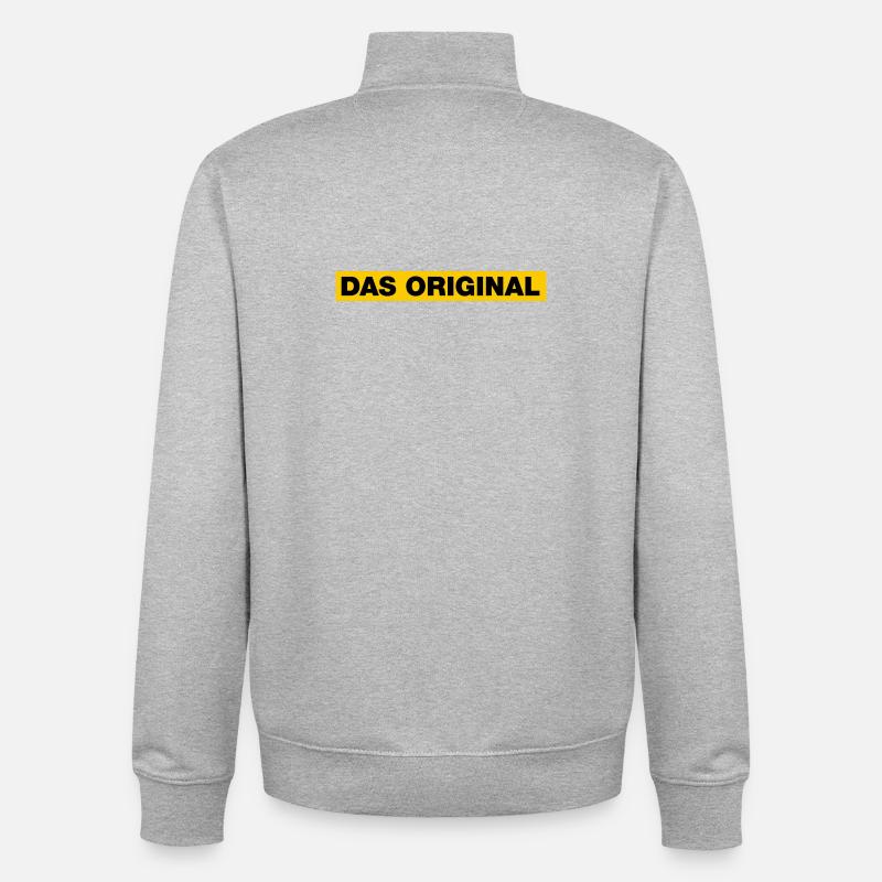 Das Original - Unisex Organic Zip Sweatshirt von Stanley/Stella - Grau meliert