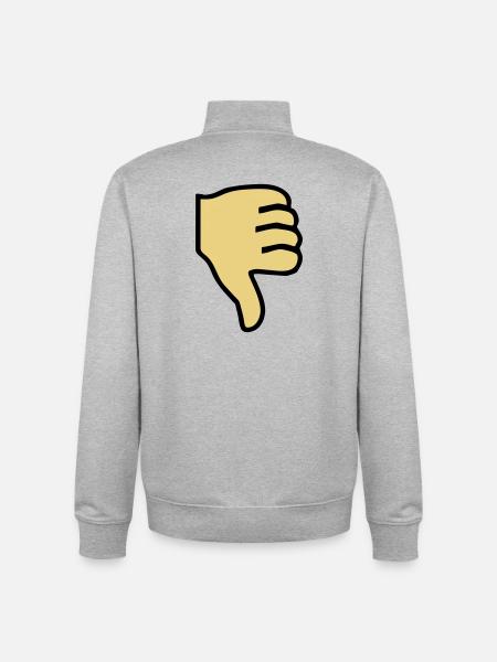2541614 15419361 thumbs - Unisex Organic Zip Sweatshirt by Stanley/Stella - heather grey
