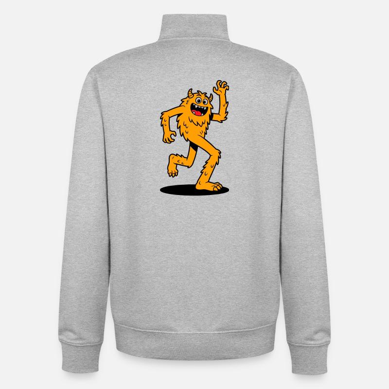 sample - Unisex Organic Zip Sweatshirt by Stanley/Stella - heather grey
