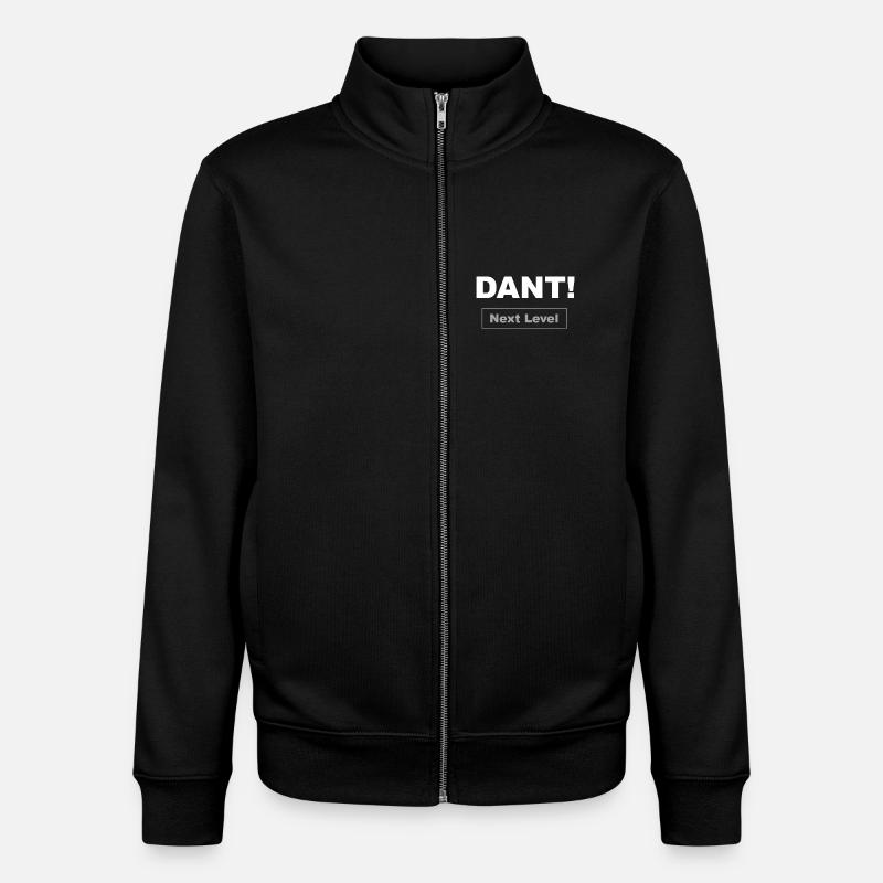 DANT! Next Level - Unisex Organic Zip Sweatshirt von Stanley/Stella - Schwarz