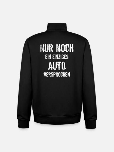 Nur Noch Ein Einziges Auto - Unisex Organic Zip Sweatshirt von Stanley/Stella - Schwarz