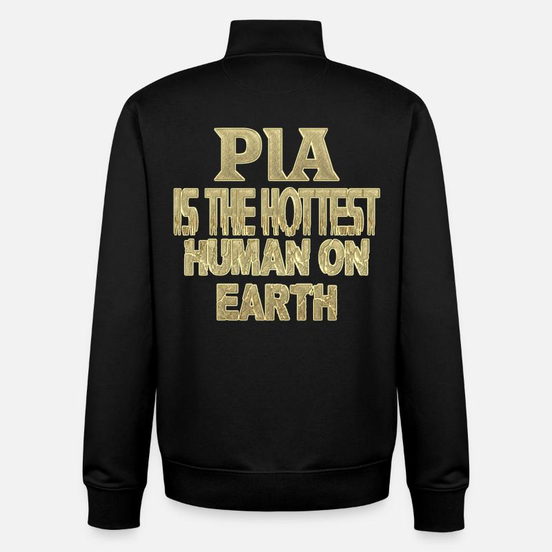 Pia - Unisex Organic Zip Sweatshirt von Stanley/Stella - Schwarz