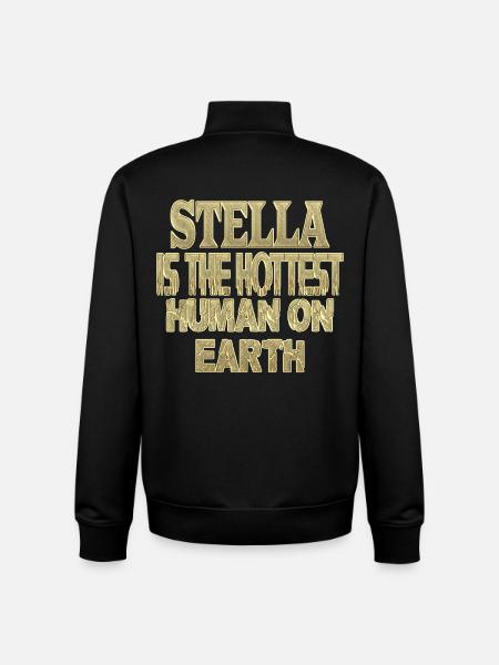 Stella - Unisex Organic Zip Sweatshirt by Stanley/Stella - black