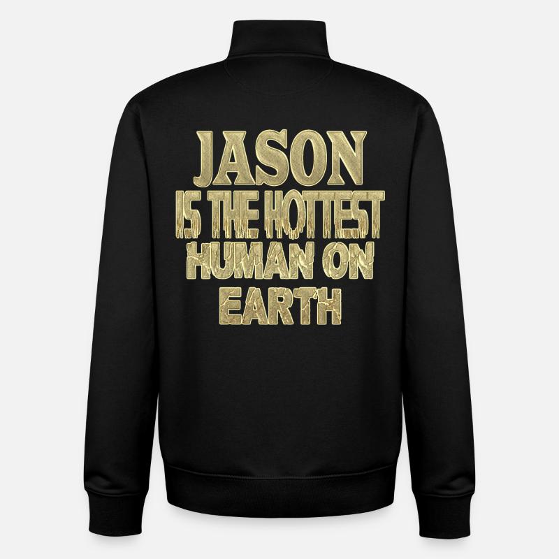 Jason - Unisex Organic Zip Sweatshirt von Stanley/Stella - Schwarz