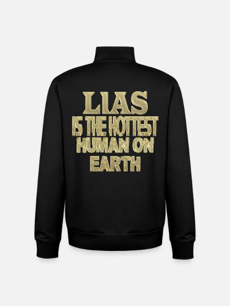Lias - Unisex Organic Zip Sweatshirt by Stanley/Stella - black