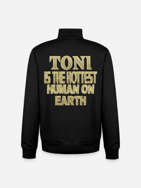 Toni - Sweat zippé unisexe en coton bio Stanley/Stella - noir