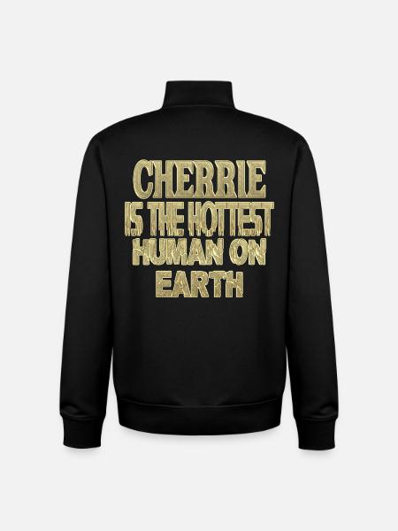 Cherrie - Unisex Organic Zip Sweatshirt by Stanley/Stella - black