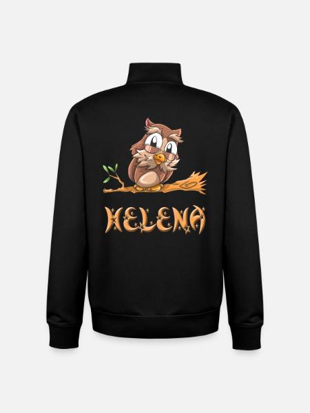 Hile Helena - Sweat zippé unisexe en coton bio Stanley/Stella - noir