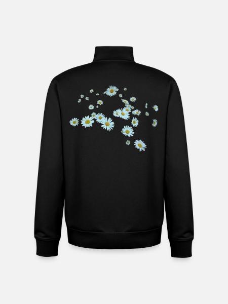 marguerite - Unisex Organic Zip Sweatshirt by Stanley/Stella - black