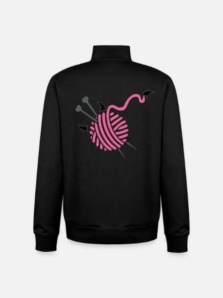 Knit - Unisex Organic Zip Sweatshirt by Stanley/Stella - black