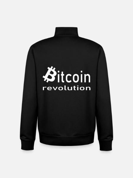 Bitcoin and Hodler - Unisex Organic Zip Sweatshirt by Stanley/Stella - black