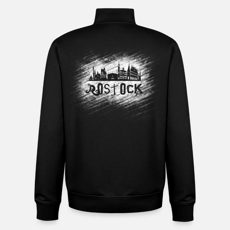 Rostock - Doomsday - Unisex Organic Zip Sweatshirt von Stanley/Stella - Schwarz
