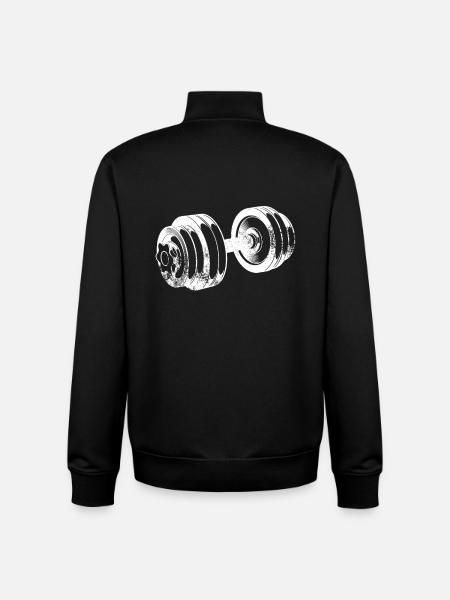 training - Unisex Organic Zip Sweatshirt by Stanley/Stella - black