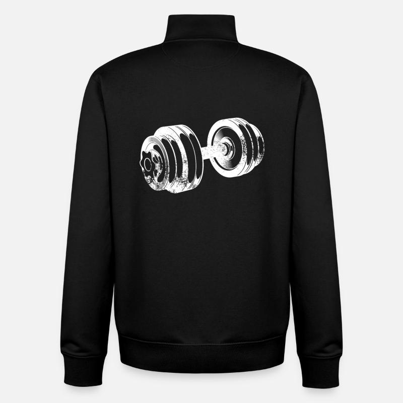 formation - Sweat zippé unisexe en coton bio Stanley/Stella - noir