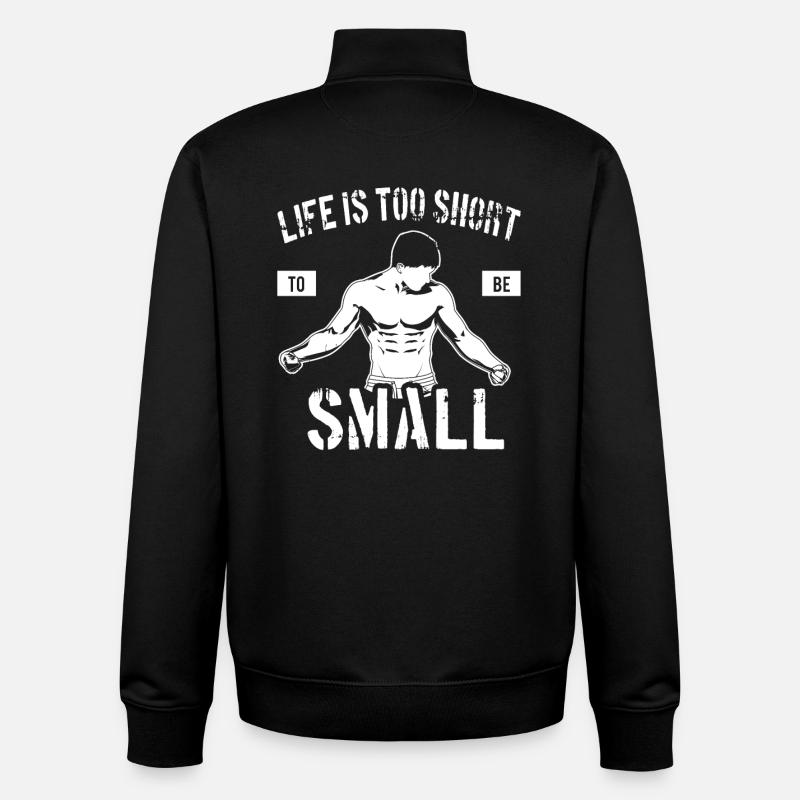 aptitude - Sweat zippé unisexe en coton bio Stanley/Stella - noir