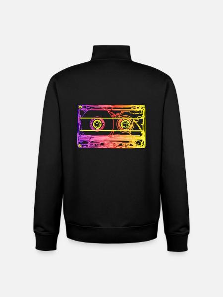 90s - Unisex Organic Zip Sweatshirt by Stanley/Stella - black