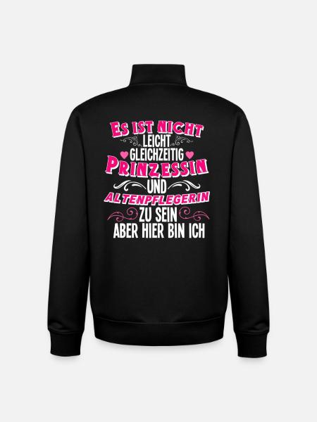 Altenpflegerin - Unisex Organic Zip Sweatshirt von Stanley/Stella - Schwarz