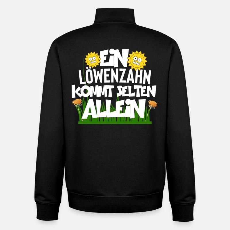 Garten Gärtner - Unisex Organic Zip Sweatshirt von Stanley/Stella - Schwarz