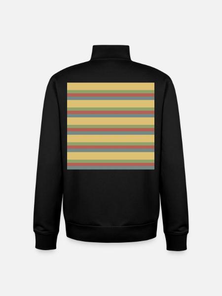 mouse pad Mousepad musematter musmattor - Unisex Organic Zip Sweatshirt by Stanley/Stella - black
